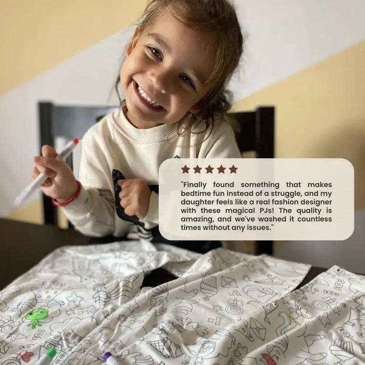 Children's Two-Piece Color Me Pajamas